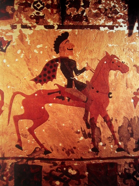 A Scythian Horseman ca 300 BCE from Ili River Pazryk